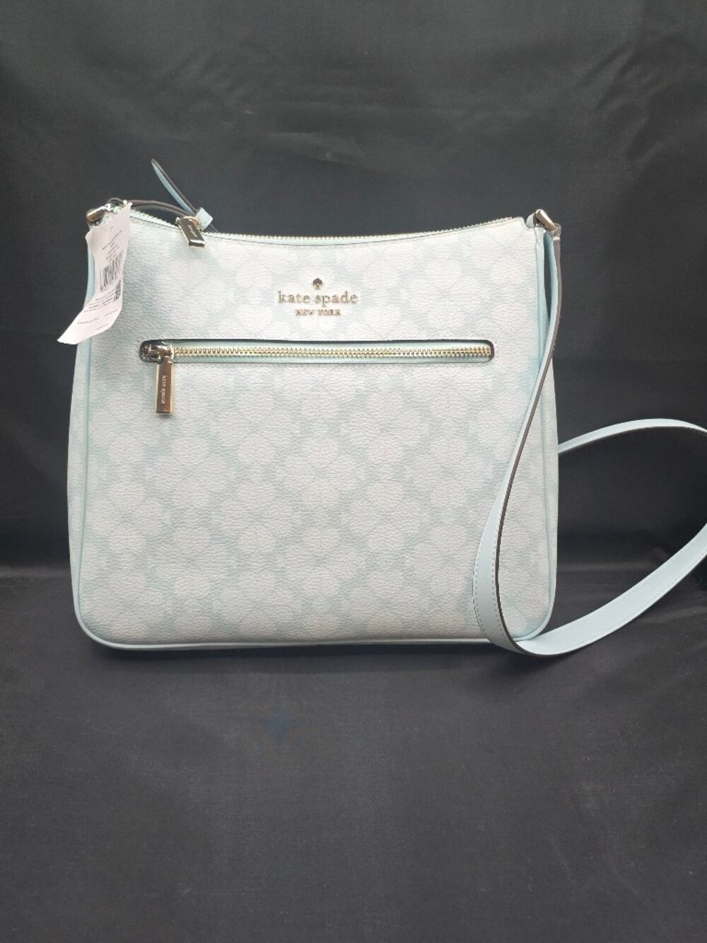 Kate Spade Signature Spade Flower Swingpack Crossbody KG481 Blue Glow